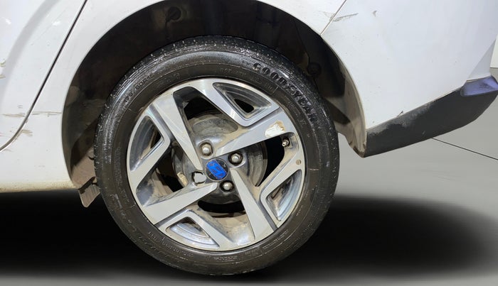 2023 Hyundai AURA SX 1.2 CNG, CNG, Manual, 41,204 km, Left Rear Wheel