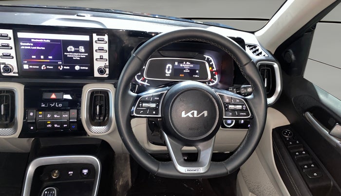 2023 KIA SONET HTX Anniversary Edition 1.5 iMT, Diesel, Manual, 11,107 km, Steering Wheel Close Up