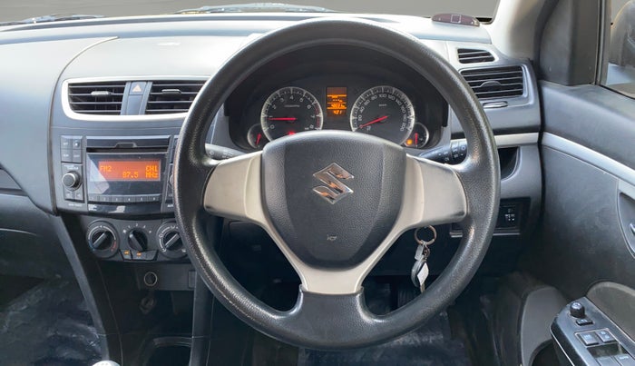 2015 Maruti Swift VXI, Petrol, Manual, 47,998 km, Steering Wheel Close Up