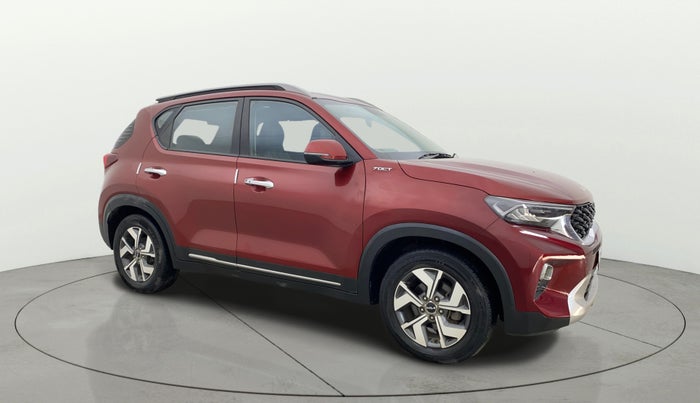 2021 KIA SONET HTX 1.0 DCT, Petrol, Automatic, 43,353 km, Right Front Diagonal