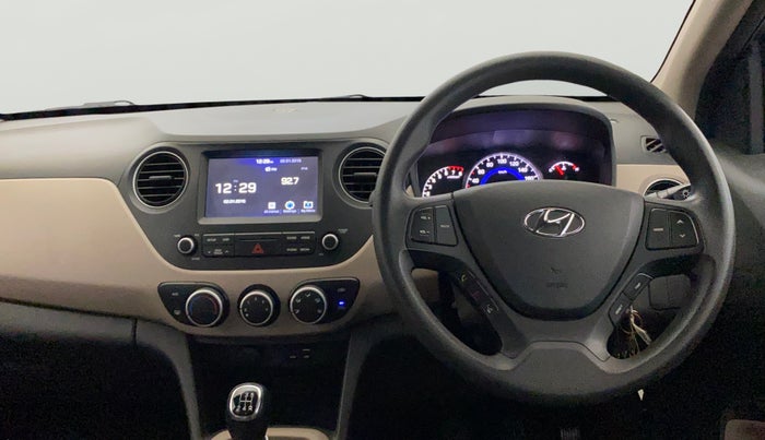 2018 Hyundai Grand i10 SPORTZ 1.2 KAPPA VTVT, Petrol, Manual, 49,371 km, Steering Wheel Close Up