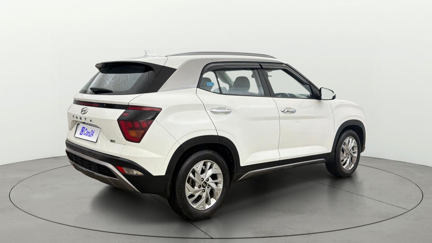 2022 Hyundai Creta SX 1.5 DIESEL, Diesel, Manual, 80,607 km, Right Back Diagonal