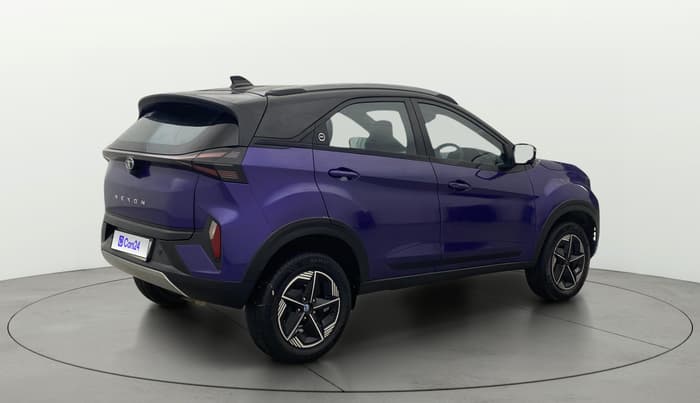 2023 Tata NEXON FEARLESS PURPLE + SUNROOF DUAL TONE 1.2 PETROL, Petrol, Manual, 26,036 km, Right Back Diagonal