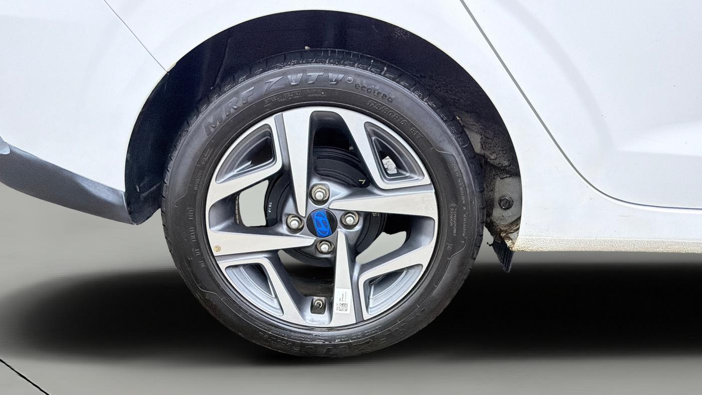 2023 Hyundai AURA SX PLUS 1.2 AMT, Petrol, Automatic, 14,929 km, Right Rear Wheel