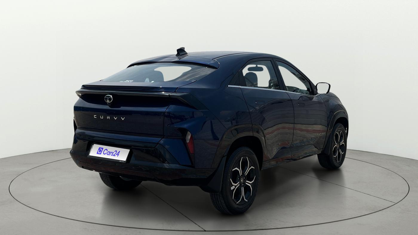 2024 Tata Curvv Creative 1.2 Petrol 7DCA, Petrol, Automatic, 18,137 km, Right Back Diagonal