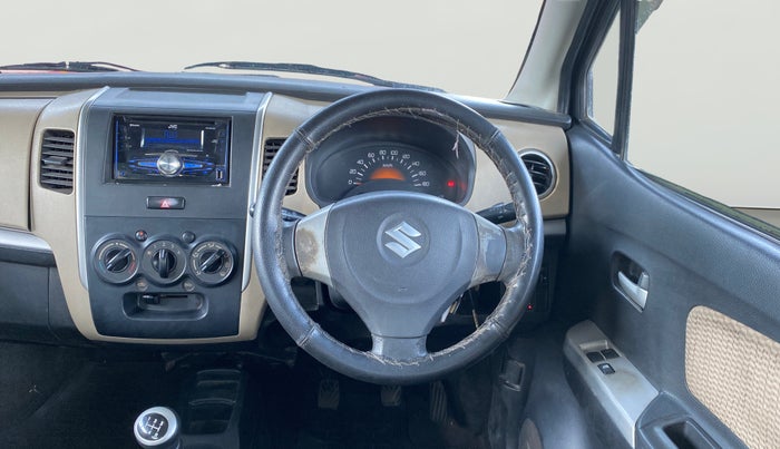 2018 Maruti Wagon R 1.0 LXI CNG, CNG, Manual, 79,328 km, Steering Wheel Close Up