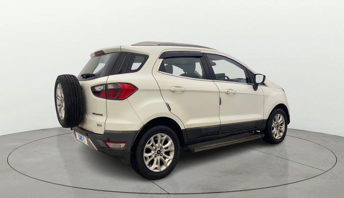 2014 Ford Ecosport TITANIUM 1.5L DIESEL, Diesel, Manual, 1,24,191 km, Right Back Diagonal