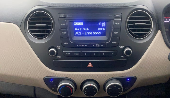 2016 Hyundai Grand i10 SPORTZ 1.2 KAPPA VTVT, Petrol, Manual, 37,841 km, Air Conditioner