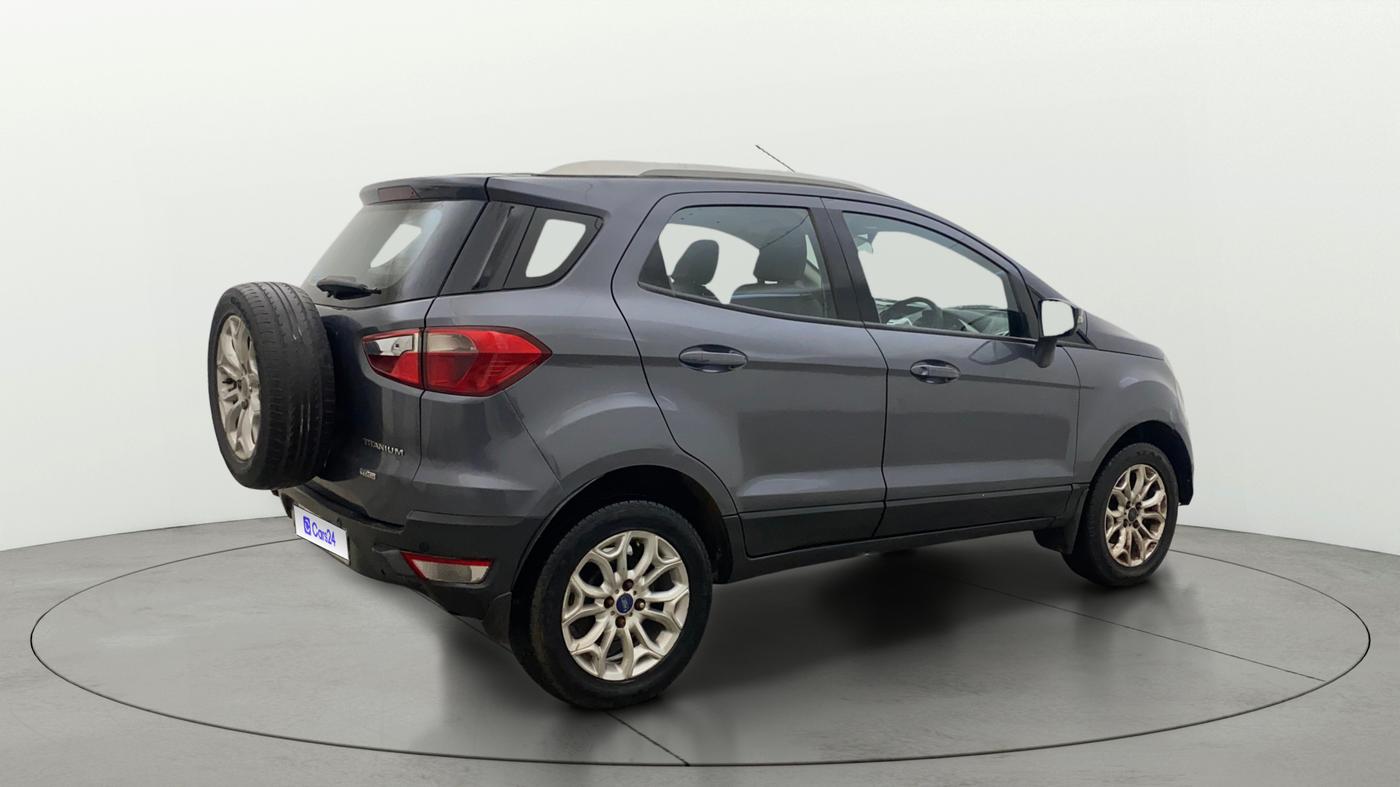 2014 Ford Ecosport TITANIUM 1.5L DIESEL (OPT), Diesel, Manual, 1,36,814 km, Right Back Diagonal