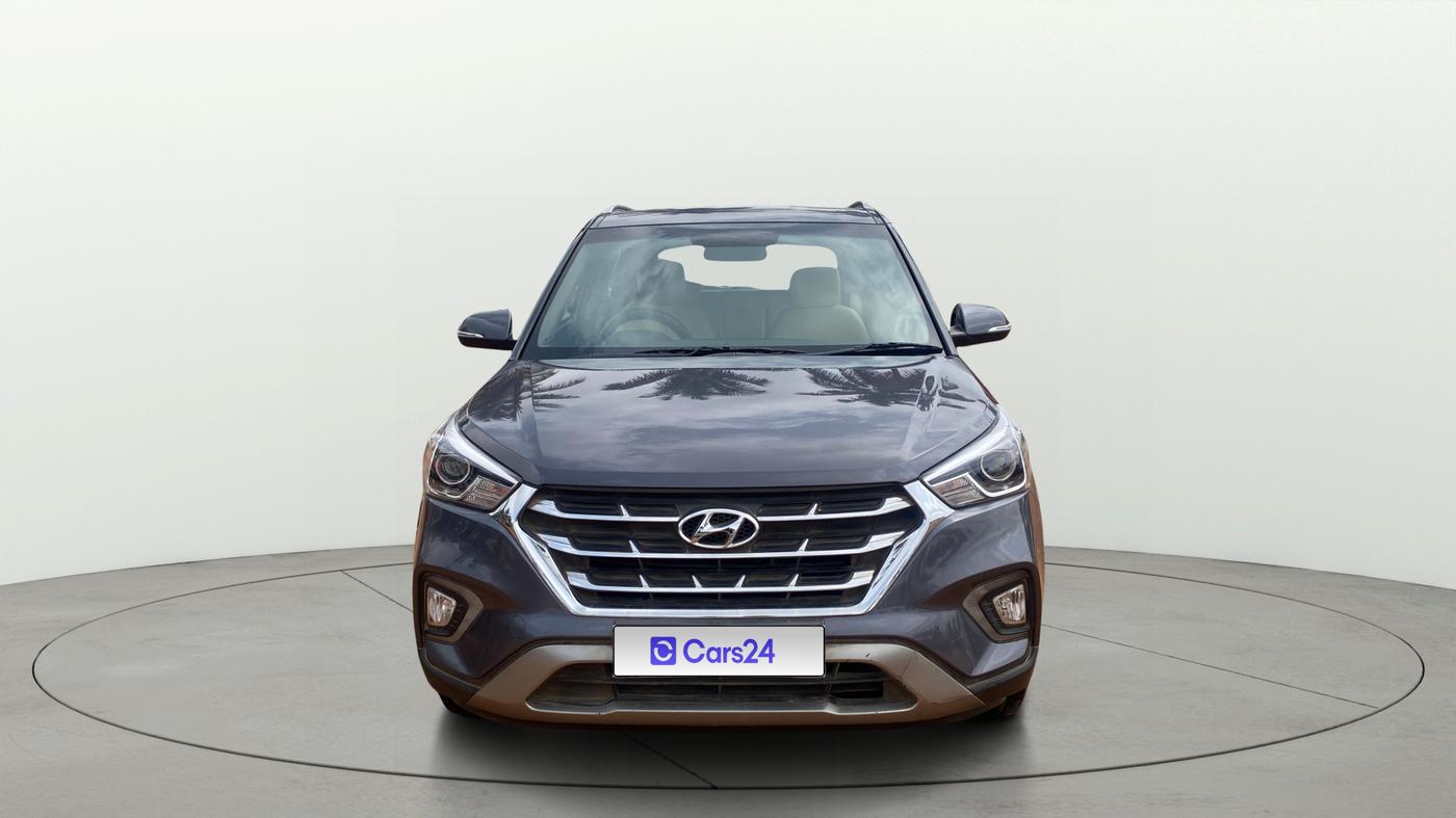 2019 Hyundai Creta SX AT 1.6 PETROL, Petrol, Automatic, 49,917 km, Front