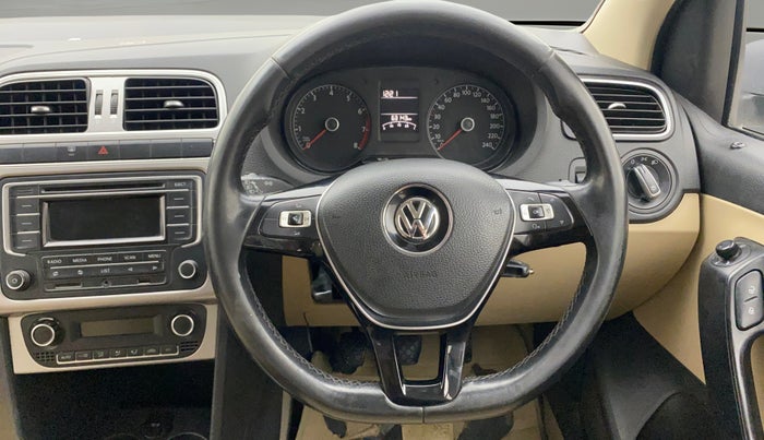 2015 Volkswagen Polo HIGHLINE1.2L, Petrol, Manual, 63,107 km, Steering Wheel Close Up