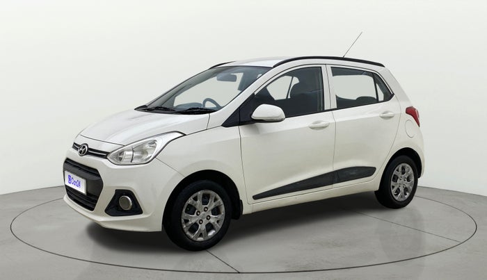 2016 Hyundai Grand i10 SPORTZ 1.2 KAPPA VTVT, Petrol, Manual, 73,693 km, Left Front Diagonal
