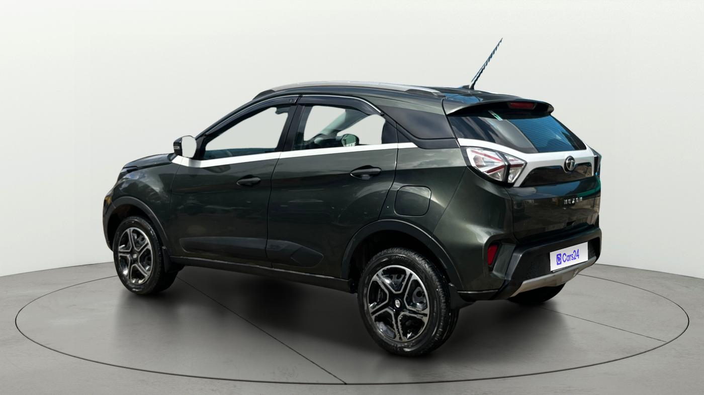 2021 Tata NEXON XM SUNROOF PETROL, Petrol, Manual, 57,795 km, Left Back Diagonal