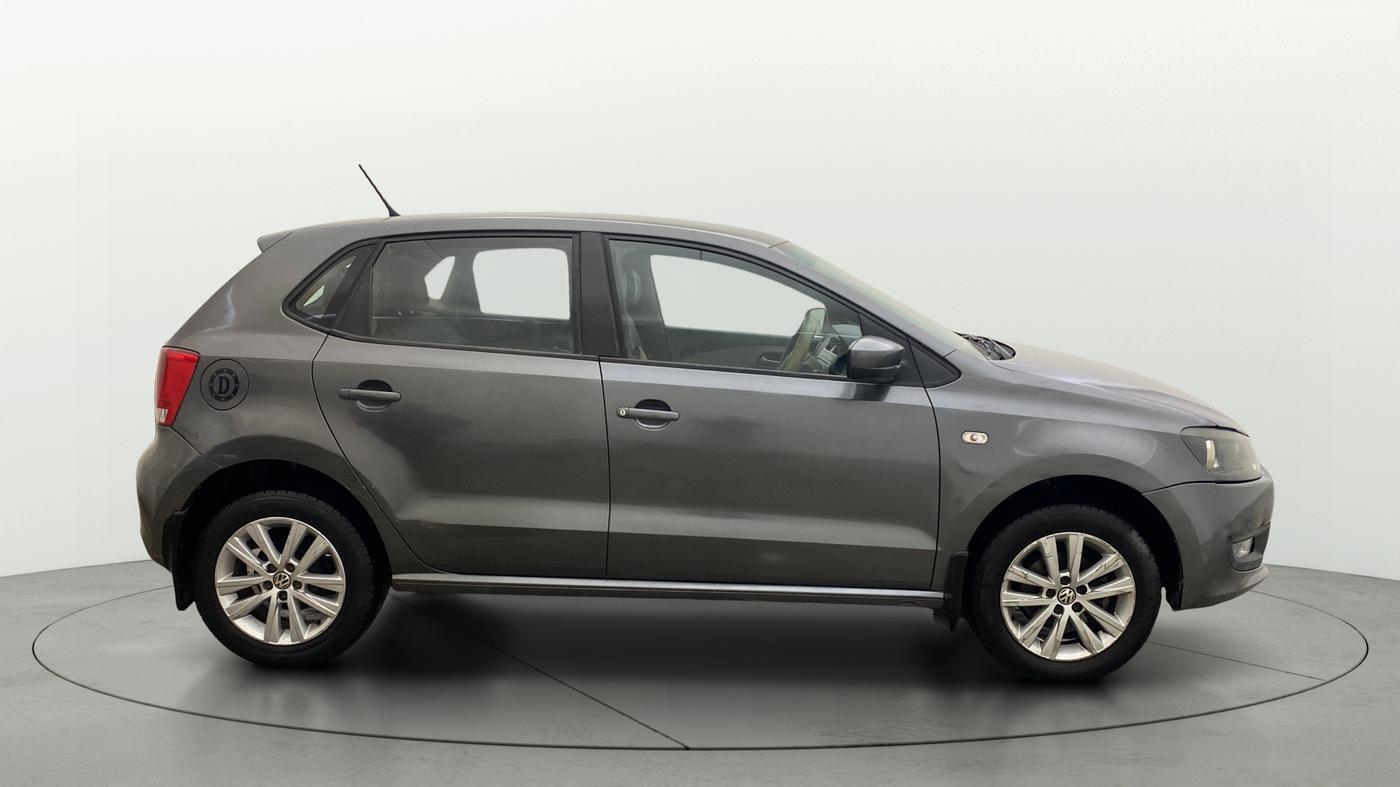 2013 Volkswagen Polo HIGHLINE DIESEL, Diesel, Manual, 1,01,893 km, Right Side View