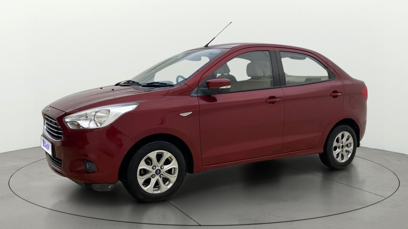 2015 Ford Figo Aspire TITANIUM 1.5 PETROL AT, Petrol, Automatic, 92,467 km, Left Front Diagonal