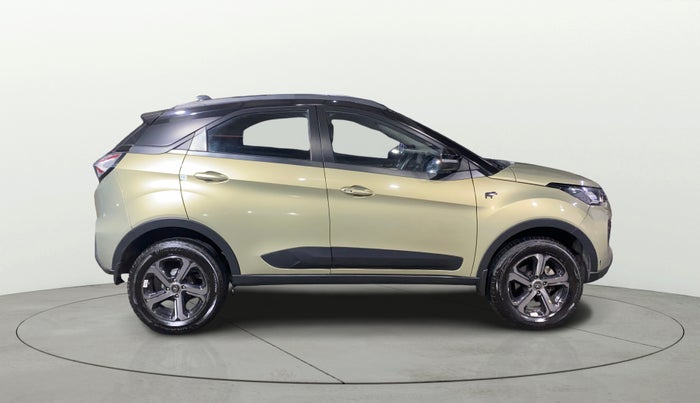 2022 Tata NEXON XZA PLUS (PREMIUM) KAZIRANGA PETROL, Petrol, Automatic, 7,002 km, Right Side View