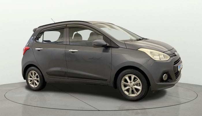 2015 Hyundai Grand i10 ASTA 1.2 KAPPA VTVT, Petrol, Manual, 48,942 km, Right Front Diagonal