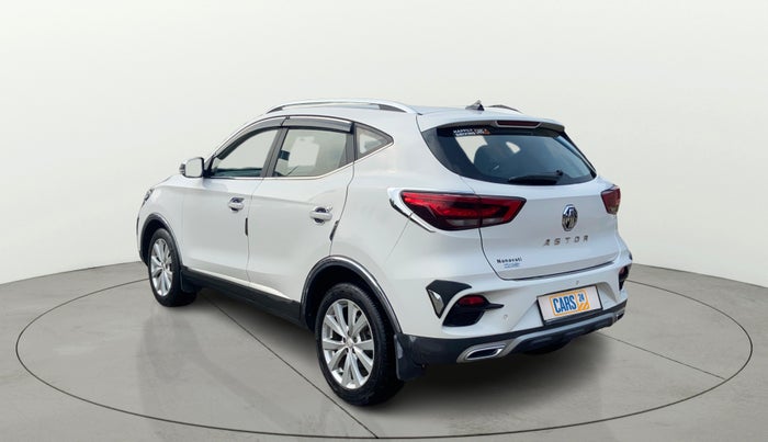 2022 MG ASTOR SUPER 1.5 CVT, Petrol, Automatic, 24,114 km, Left Back Diagonal