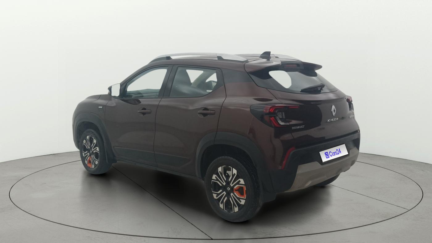 2021 Renault Kiger RXZ TURBO CVT, Petrol, Automatic, 54,310 km, Left Back Diagonal