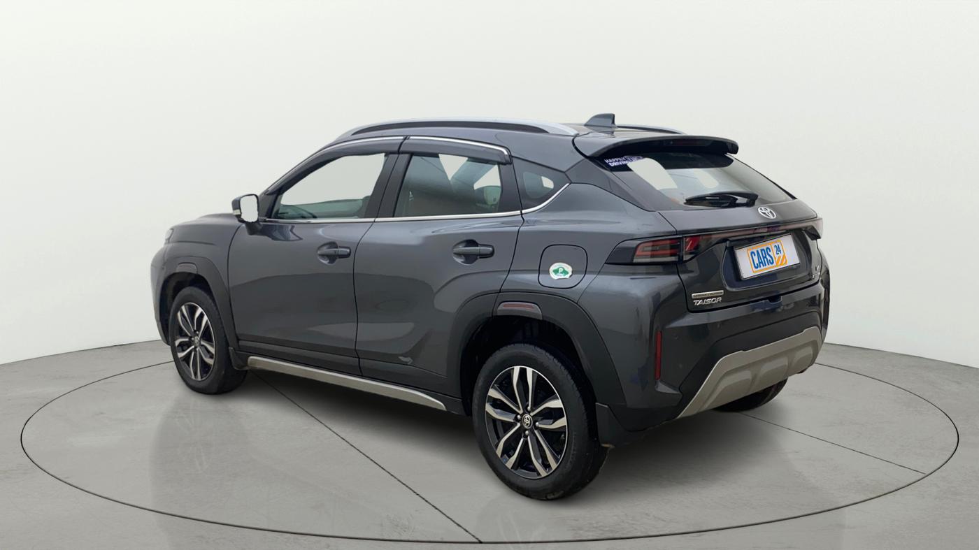 2024 Toyota Urban Cruiser Taisor V 1.0 Petrol AT, Petrol, Automatic, 25,631 km, Left Back Diagonal