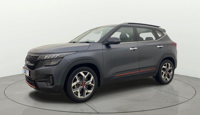 2021 KIA SELTOS X LINE 1.4 PETROL DCT, Petrol, Automatic, 50,082 km, Left Front Diagonal
