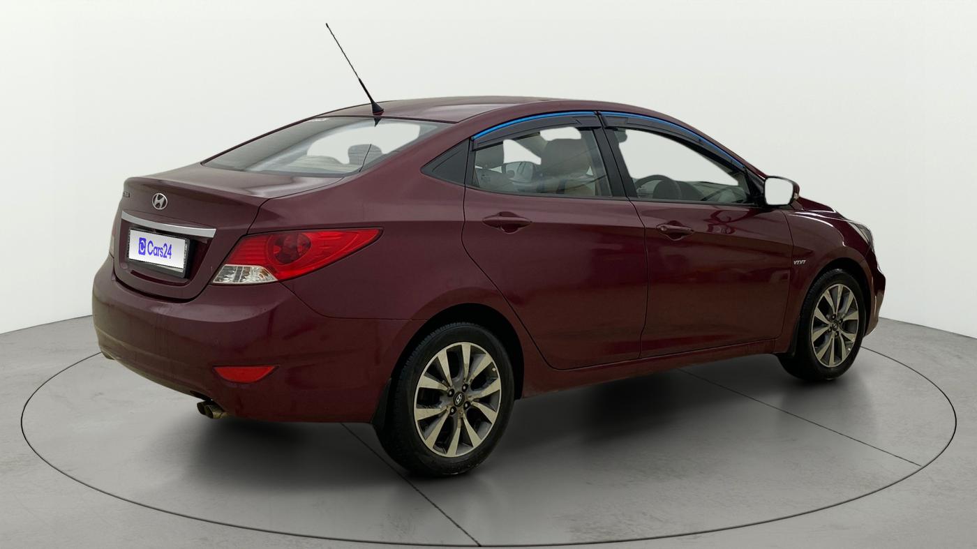 2014 Hyundai Verna FLUIDIC 1.4 VTVT CX, Petrol, Manual, 38,338 km, Right Back Diagonal