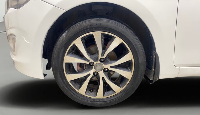 2016 Hyundai Verna 1.6 CRDI SX (O), Diesel, Manual, 90,522 km, Left Front Wheel