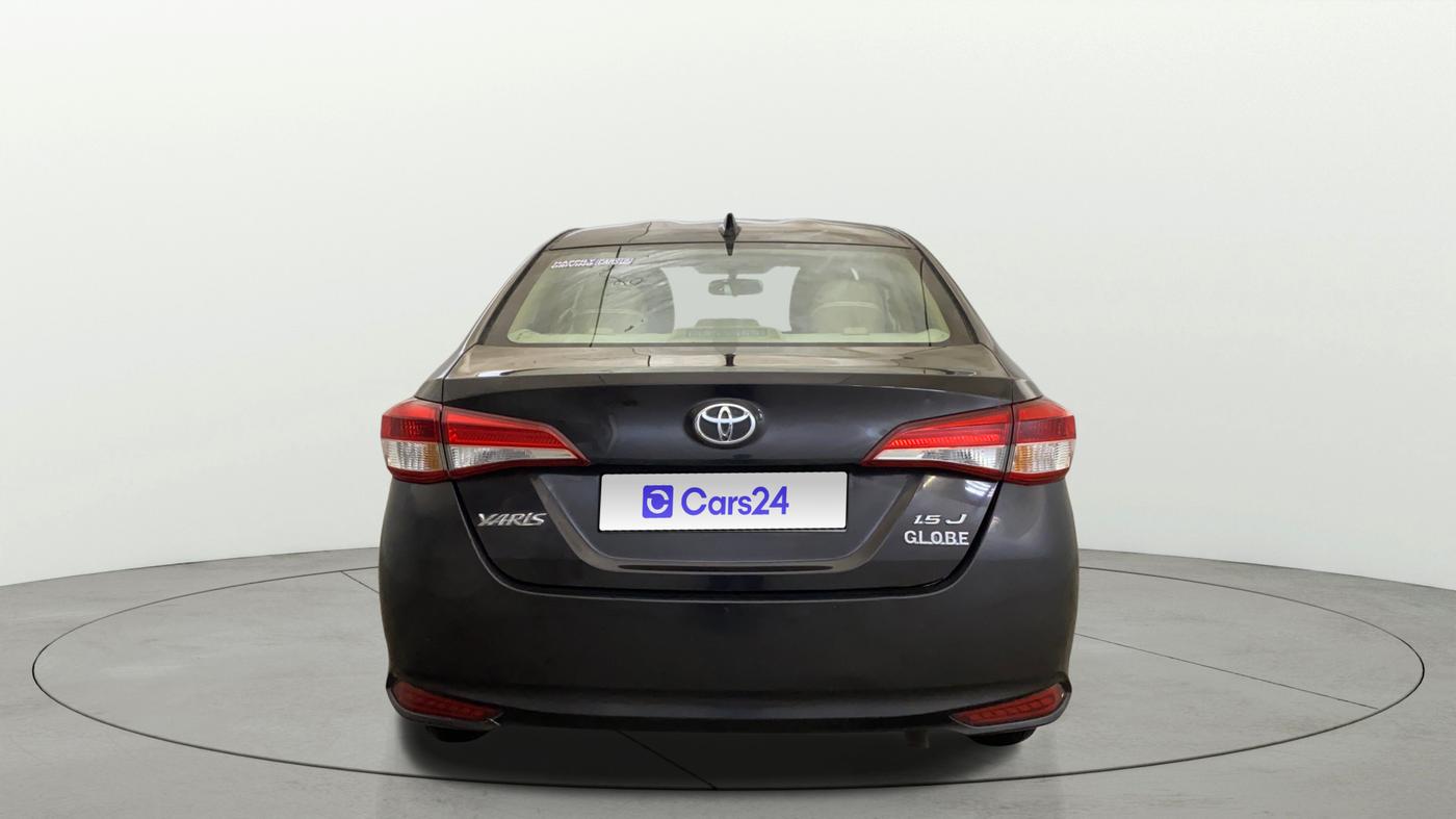 2019 Toyota YARIS J MT, CNG, Manual, 1,20,485 km, Back/Rear