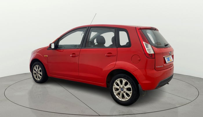 2012 Ford Figo TITANIUM 1.4 DIESEL, Diesel, Manual, 1,20,381 km, Left Back Diagonal