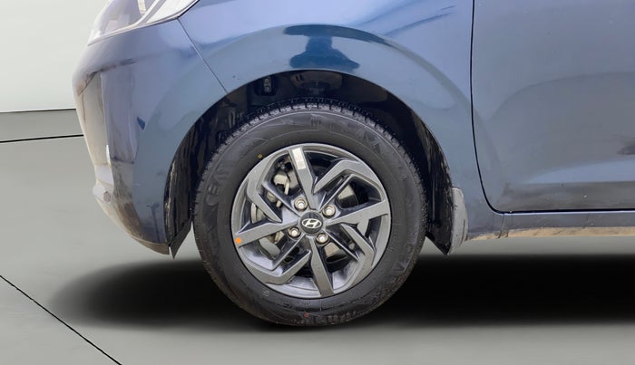 2021 Hyundai GRAND I10 NIOS SPORTZ AMT 1.2 KAPPA VTVT, Petrol, Automatic, 31,249 km, Left Front Wheel