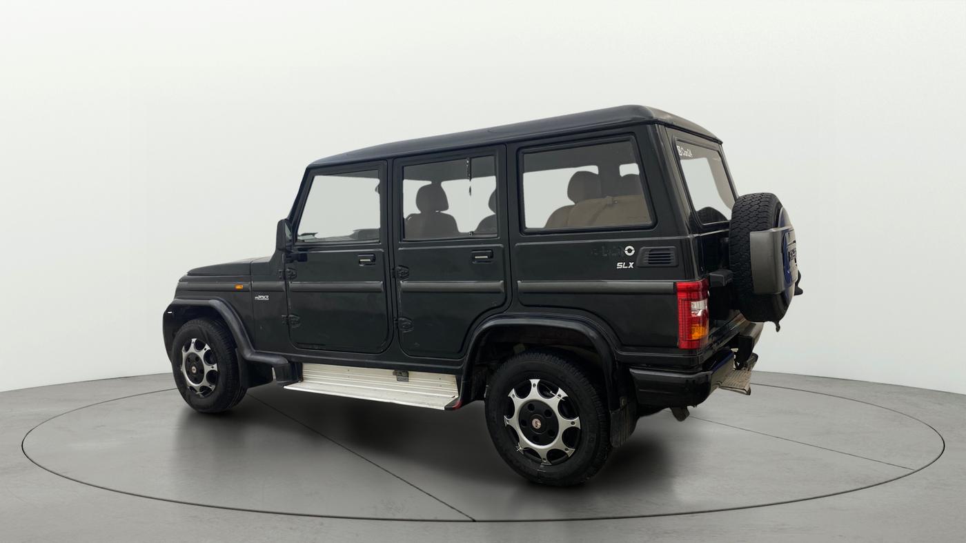 2014 Mahindra Bolero SLX BS-III, Diesel, Manual, 94,581 km, Left Back Diagonal