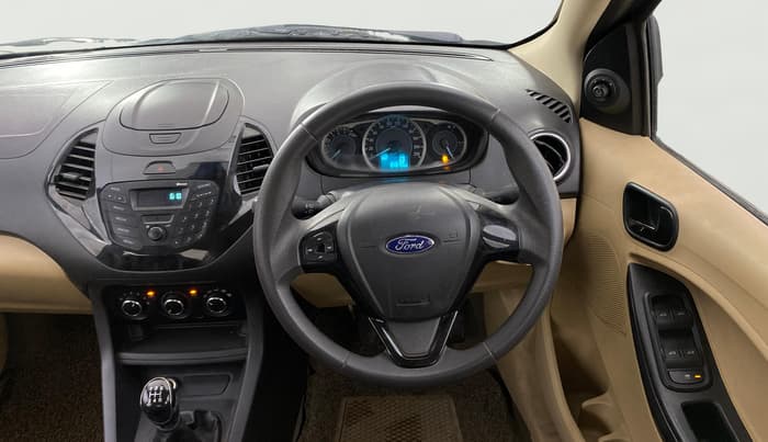 2015 Ford Figo Aspire TREND 1.2 PETROL, Petrol, Manual, 64,576 km, Steering Wheel Close Up