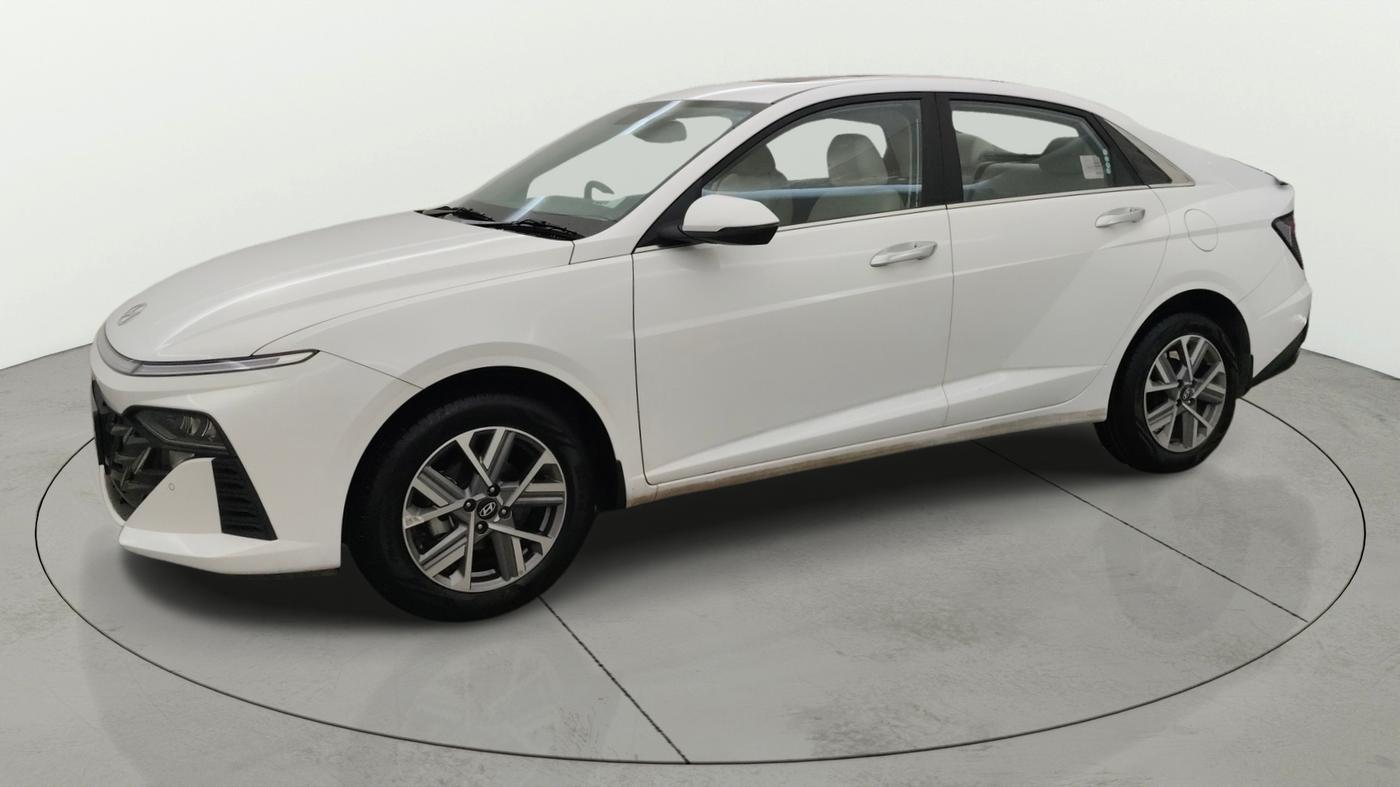 2025 Hyundai Verna SX(O) 1.5 MPI IVT , Petrol, Automatic, 1,398 km, Left Front Diagonal