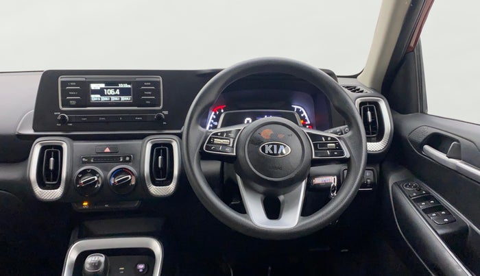2020 KIA SONET HTE 1.2, Petrol, Manual, 19,200 km, Steering Wheel Close Up
