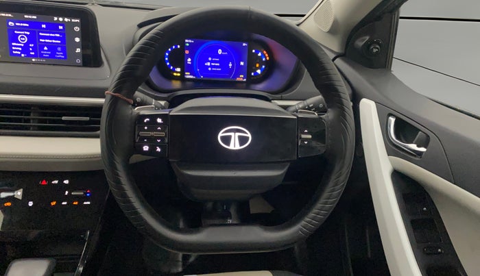 2023 Tata NEXON CREATIVE+ AMT 1.2 PETROL, Petrol, Automatic, 22,515 km, Steering Wheel Close Up