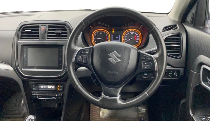 2021 Maruti Vitara Brezza ZXI PLUS, Petrol, Manual, 63,336 km, Steering Wheel Close Up