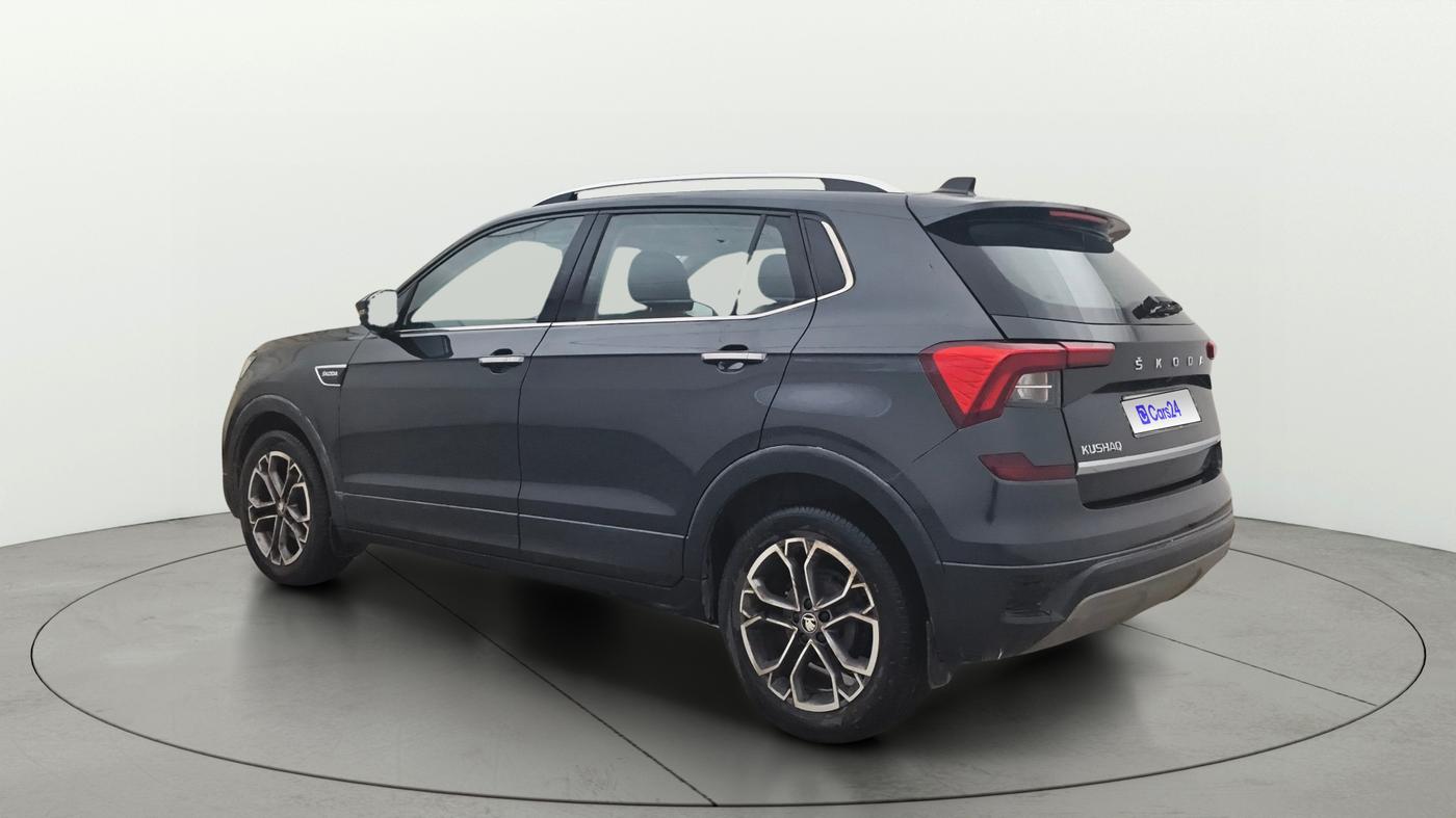 2022 Skoda KUSHAQ STYLE 1.0L TSI MT, Petrol, Manual, 46,845 km, Left Back Diagonal