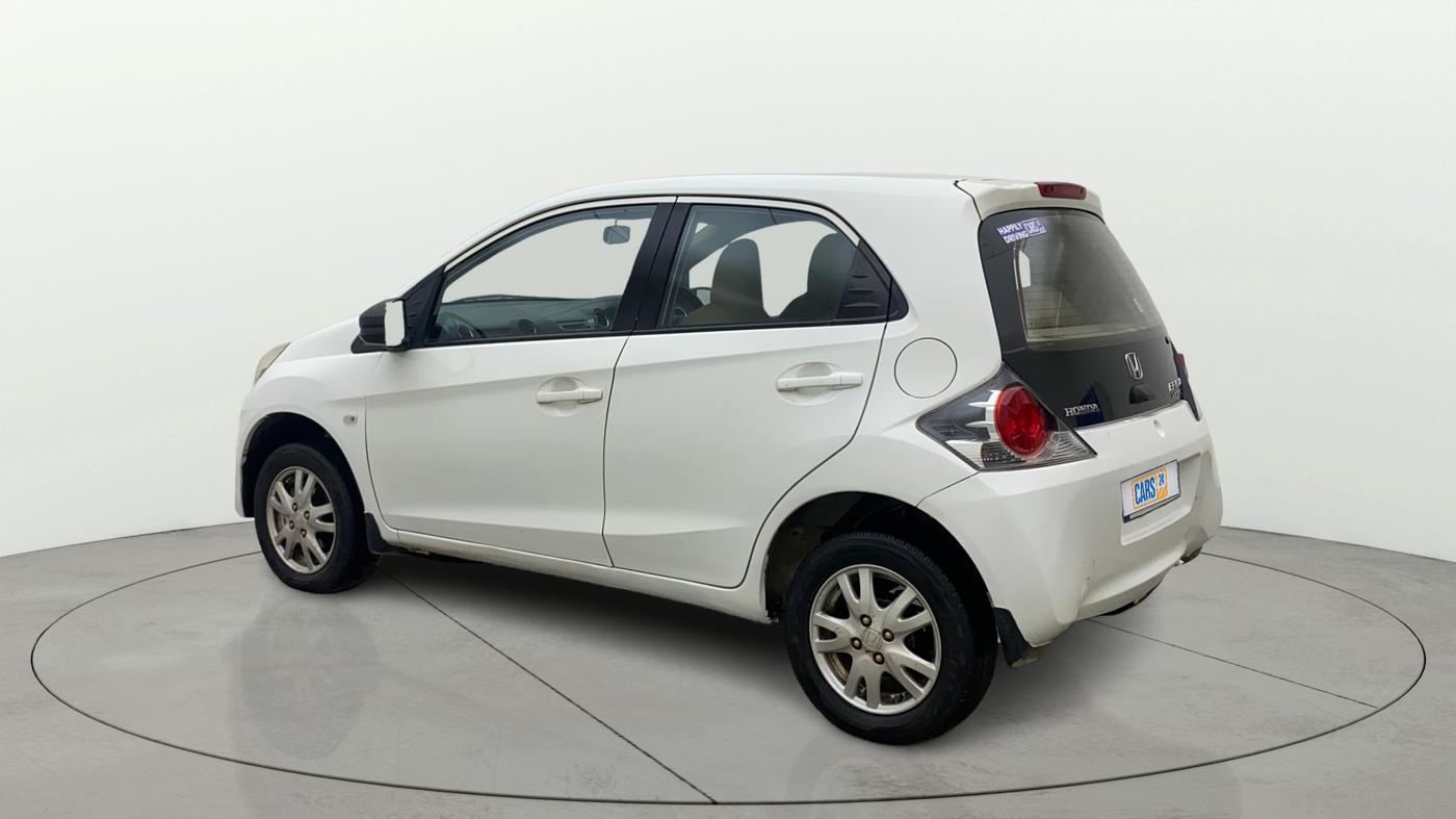2013 Honda Brio V MT, Petrol, Manual, 1,08,343 km, Left Back Diagonal