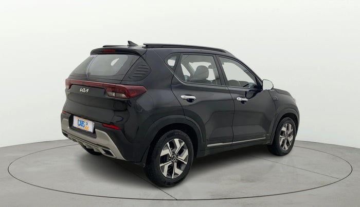 2023 KIA SONET HTX 1.5 AT, Diesel, Automatic, 17,495 km, Right Back Diagonal