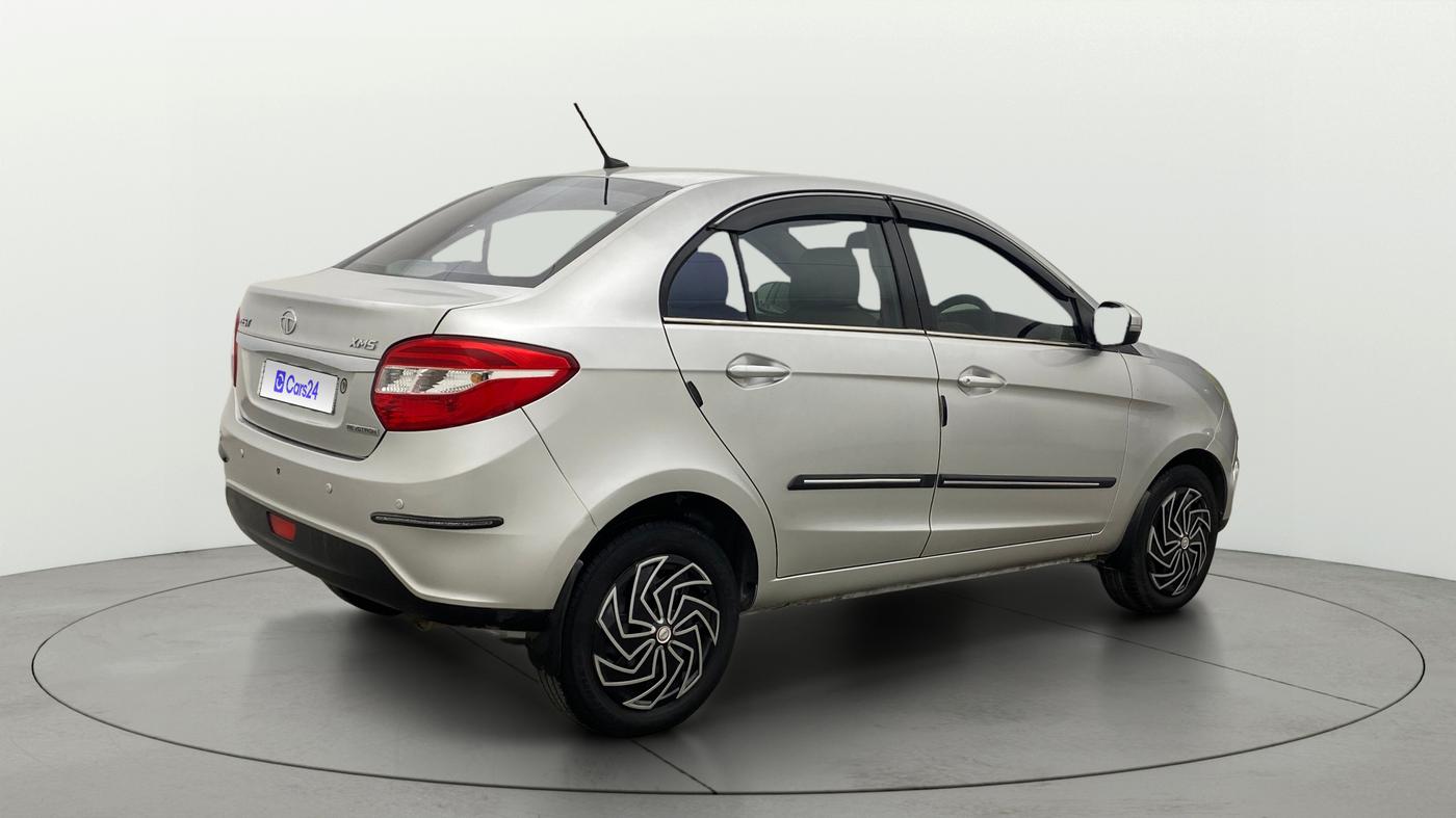 2016 Tata Zest XMS PETROL, Petrol, Manual, 89,877 km, Right Back Diagonal