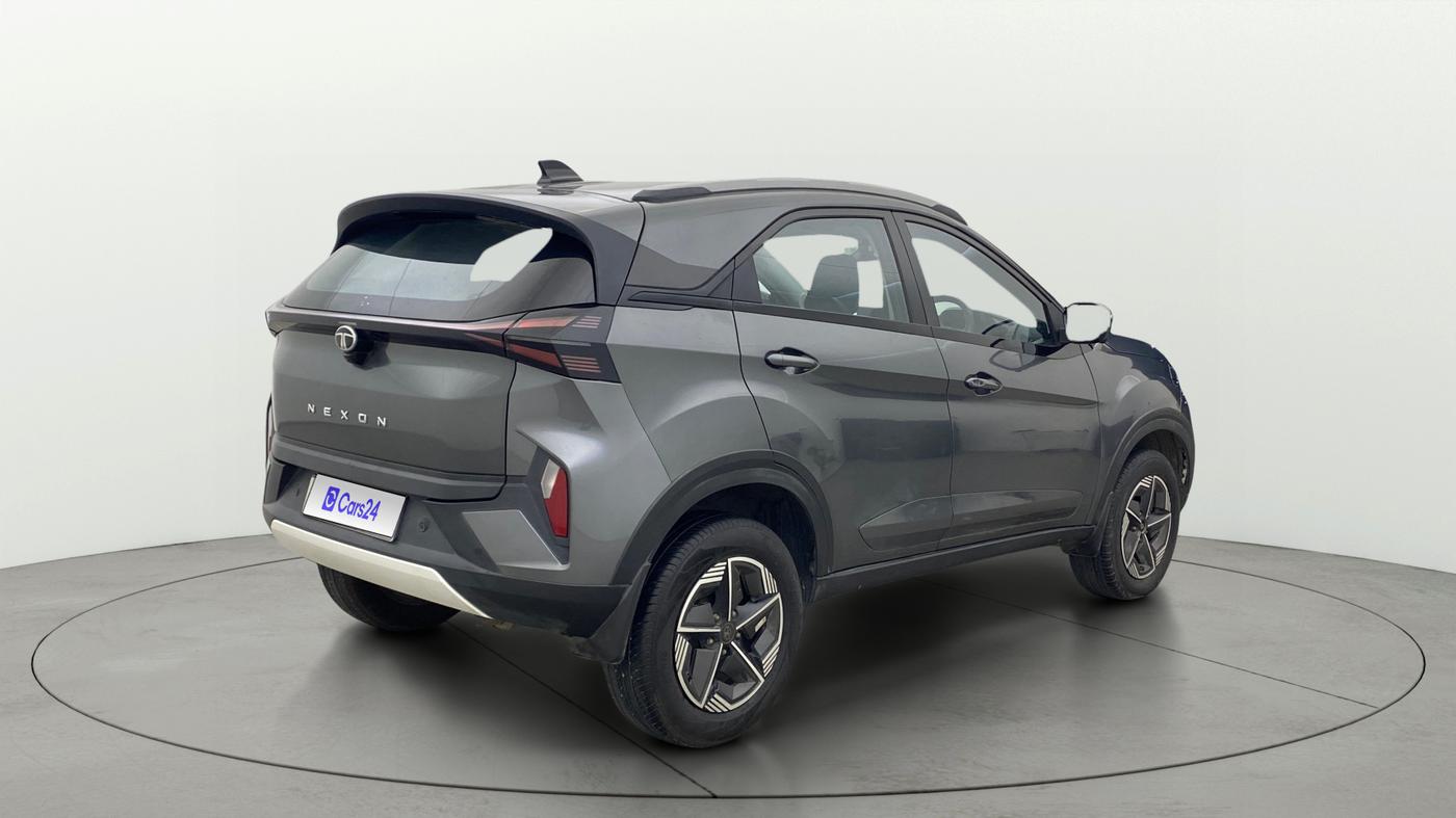 2024 Tata NEXON CREATIVE+ AMT 1.2 PETROL, Petrol, Automatic, 33,697 km, Right Back Diagonal