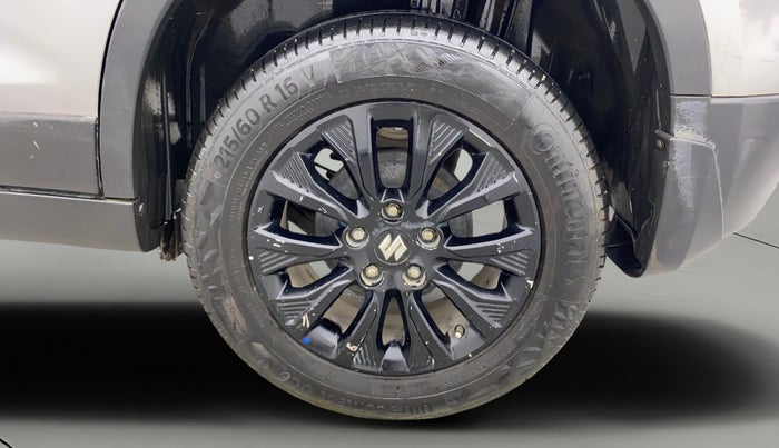 2021 Maruti Vitara Brezza ZXI, Petrol, Manual, 74,905 km, Left Rear Wheel