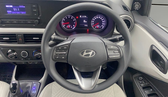 2023 Hyundai GRAND I10 NIOS MAGNA AMT 1.2 KAPPA VTVT, Petrol, Automatic, 7,137 km, Steering Wheel Close Up
