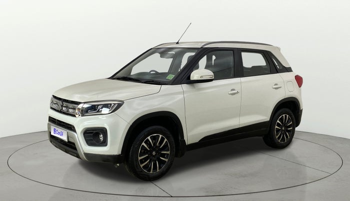 2021 Maruti Vitara Brezza ZXI PLUS AT SHVS, Petrol, Automatic, 27,914 km, Left Front Diagonal