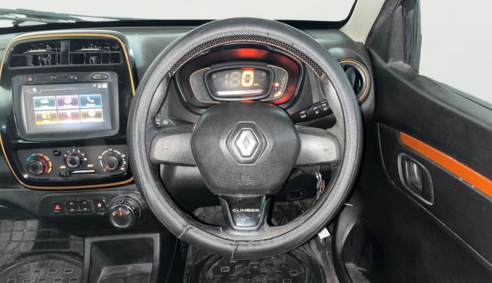 2017 Renault Kwid CLIMBER 1.0 AMT, Petrol, Automatic, 41,612 km, Steering Wheel Close Up