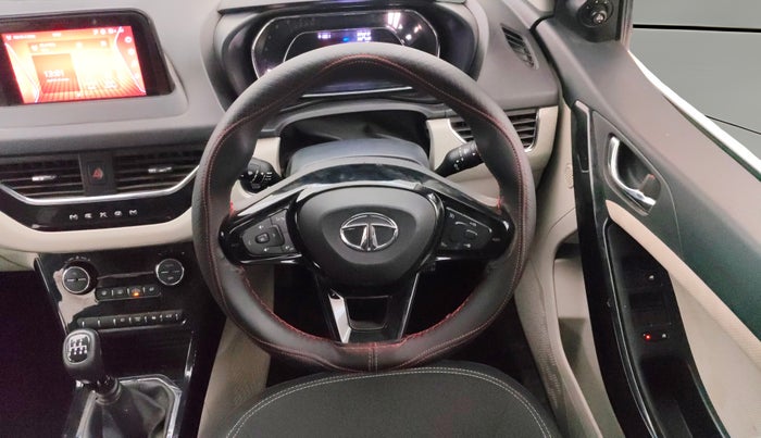 2021 Tata NEXON XZ PLUS (O) PETROL, Petrol, Manual, 78,846 km, Steering Wheel Close Up