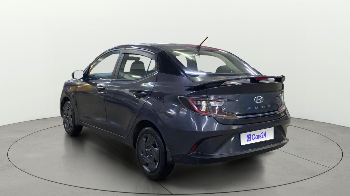 2022 Hyundai AURA S 1.2 AMT, Petrol, Automatic, 45,222 km, Left Back Diagonal