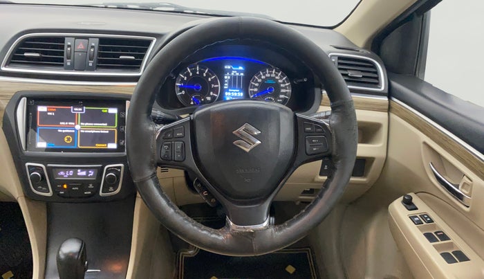 2018 Maruti Ciaz ALPHA  AT 1.5 SHVS PETROL, Petrol, Automatic, 94,688 km, Steering Wheel Close Up