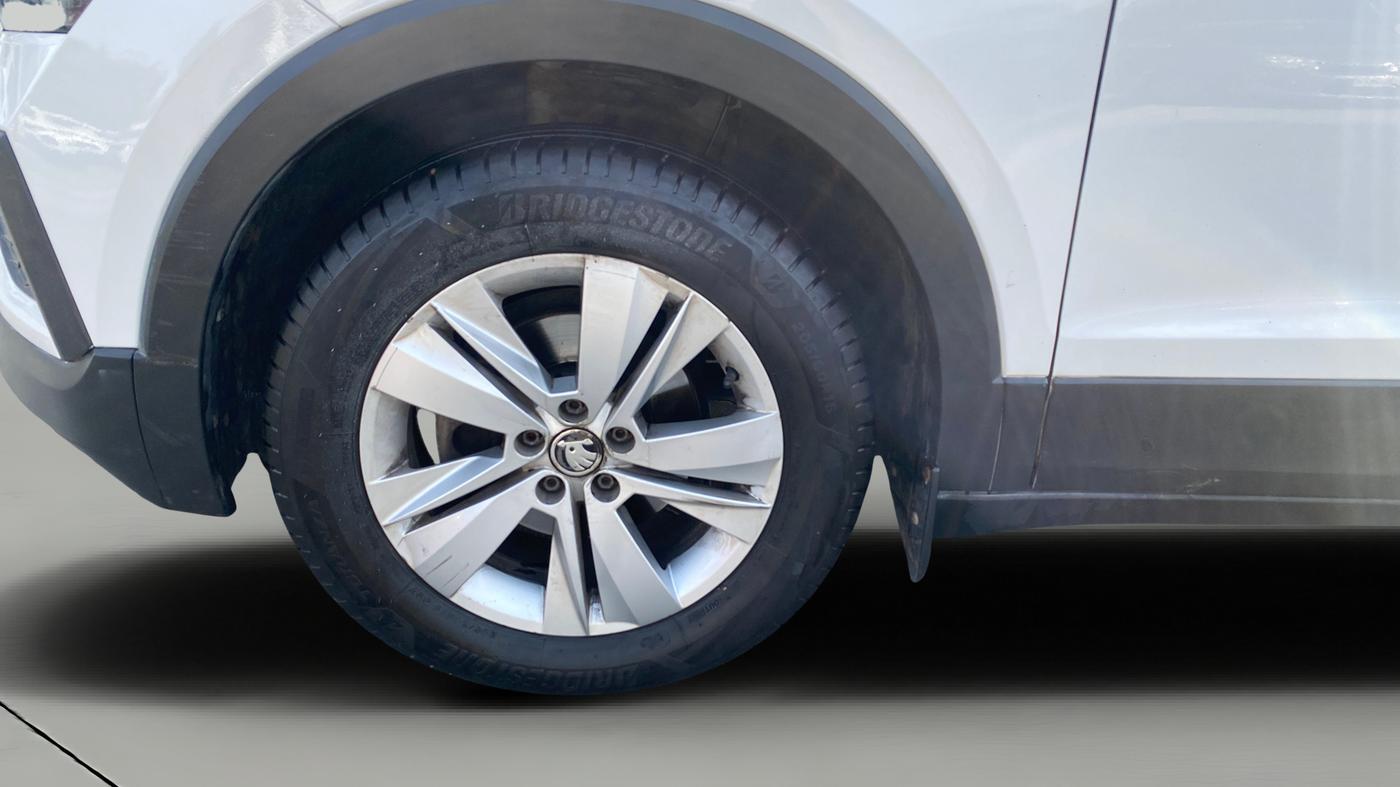 2022 Skoda KUSHAQ AMBITION 1.0L TSI AT, Petrol, Automatic, 72,030 km, Left Front Wheel