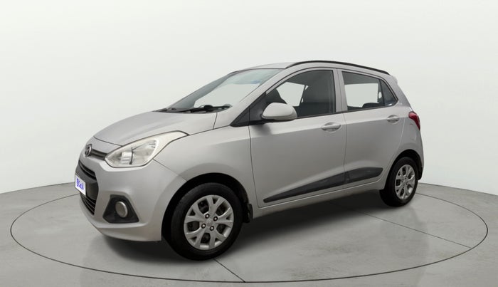 2016 Hyundai Grand i10 SPORTZ 1.2 KAPPA VTVT, Petrol, Manual, 68,420 km, Left Front Diagonal